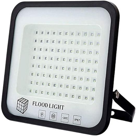 Generic Spot Lighting Home Floodlight,Spotlight Led Outdoor Waterproof Super Bright Glare Projection Garden Lamp Searchlight IP66/65, Rechargeable work light (color:White light, Size:240W)