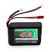 Produktbild Candybarbar 7.4V 8C 4000mAh RC Sender Akku wiederaufladbarer Sender Lipo Akku für Spektrum DX9 DX8 DX7 DX6E Sender