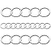 20 Piezas Anillas para Llaveros, 20mm 35mm, Llavero Anillos Divididos Redondos Llavero Gancho de Acero Inoxidable 304, Se Utiliza para Conectar Llaves de Casa y Coche, Decoraciones