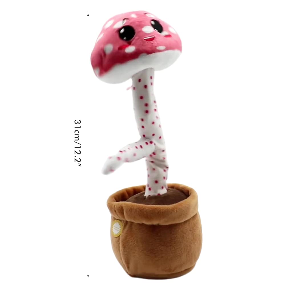 Amazon.co.jp: J-ouuo 電気踊るキノコぬいぐるみ 笑顔 人形 歌う 踊っ
