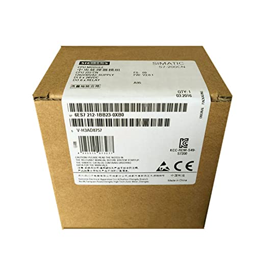 6Es7212-1Bb23-0Xb0 Simatic S7-200Cn Cpu Module Cpu222Cn 6Es7 212-1Bb23-0Xb0 Plc Module Sealed In Box 1 Year Warranty Fast #TOP7