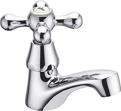 Grifo Compacto para Lavamanos Modelo Fedleen Acabado Cromado | Diseño Reducido Ideal para Espacios Pequeños con Cartucho Cerámico y Conexión Estándar | by EUROSANIT