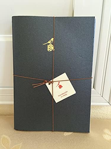 Bieffe Hand Made ITALY 3x Stationary Journal Diary Notebook Agenda Sketch Book (blue, light blue and lavender color)