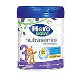 Nutrasense Premium 3 es una leche de inicio especialmente indicada para bebés a partir de los 12 meses, especialmente desarrollada por expertos del Instituto de Nutrición Infantil de Hero.
