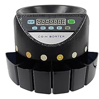 Amazon | 自動硬貨計数機 自動分類計数コインソーター高速硬貨計数機