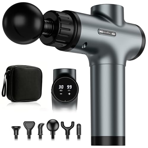 Massage Gun Deep Tissue Percussion Massager 30 Speeds for Pain Relief