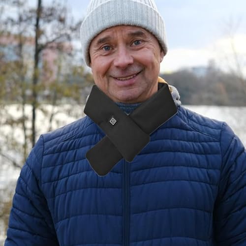 Almofada térmica para pescoço, envoltório aquecido para pescoço, Envoltório térmico para pescoço com