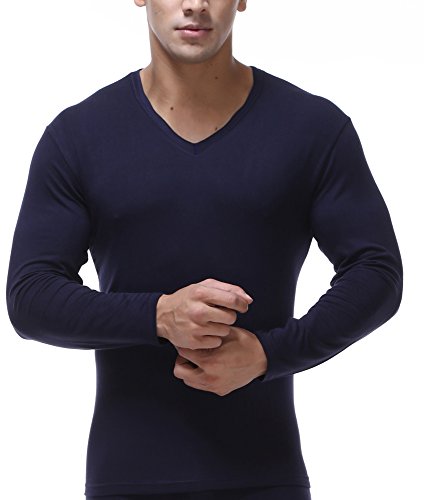 WUAMBO Men's Perfermance Soft Thermal Baselayer Long Sleeve T Shirt