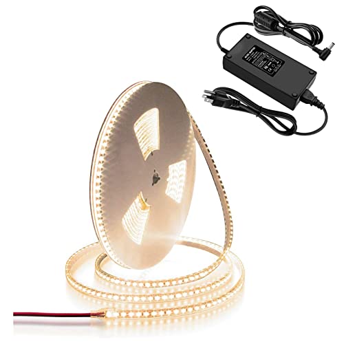 Tira LED ALITOVE blanca cálida 10m impermeable con fuente 24V miniatura 1