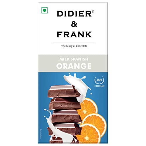 Image of Didier & Frank Spanish Orange Milk Chocolate, 50g