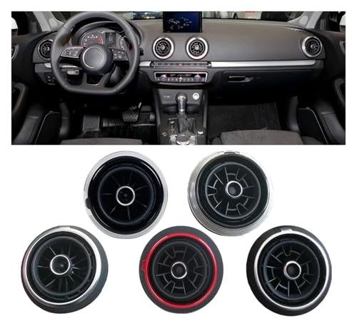 Sortie d'aération AC RS3 d'une finition remarquable pour console Audi 2013-2020 - 3