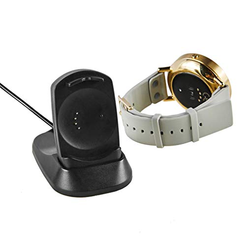 Ranuw Cargador USB Estación de base Cuna Titular Cable Línea para Misfit Vapor smartwatch Cover