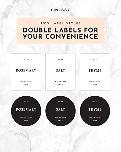 Spice Jars With Label And Organizer Bamboo Lid, Seasoning Organizer Spice Containers Labels Spice Bottles, 24 Pcs Empty Glass Spice Jars Labels Seasoning Containers Seasoning Jars Spices Container Set #TOP6