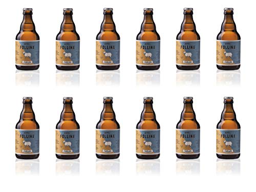 Birra Follina - la Follinetta - Birra Artigianale Belgian Saison non filtrata e non pastorizzata - 33cl - Gradazione Alcolica 5.0% - Prodotta in Italia (12)