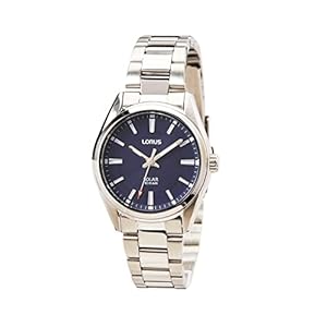 Lorus Damen-Uhr Solar Edelstahl mit Metallband RY501AX9