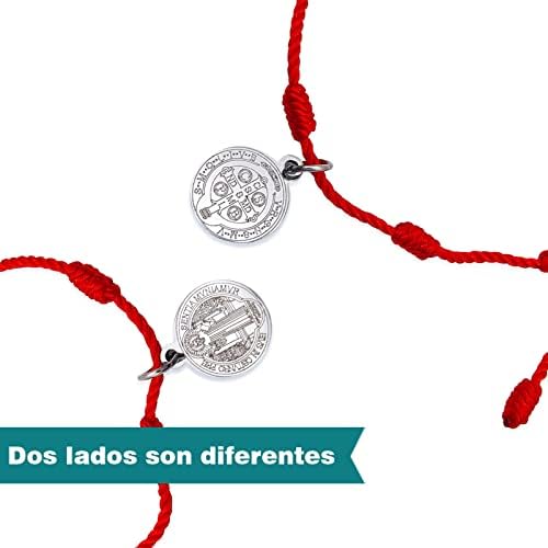 Pulsera Roja 7 Nudos con Santo 41mrh4HYAoL. AC SR38. SL1000
