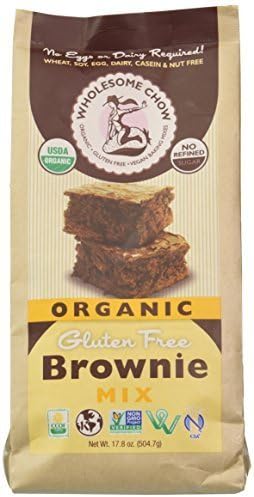 Wholesome Chow Organic Gluten Free & Vegan Brownie Mix -- 17.8 oz by Wholesome Chow
