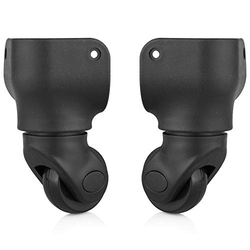 Luggage Wheel,Luggage Suitcase Wheels, 360 Degree Swivel Luggage Mute Wheel Suitcase Replacement Repair Wheels Parts Spinner (W131#)4