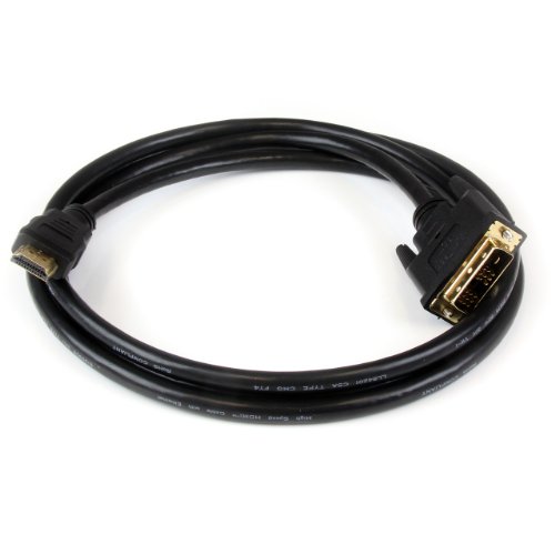 Startech.com 50 Ft. (15.2 M) Hdmi To Dvi D Adapter Cable - Hdmi To Dvi-D Cable - Strain Relief Connectors - Bi-Directional - Hdmi To Dvi Cable (Hdmidvimm50) #TOP6