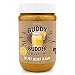 Bark Bistro Company, Ruff Ruff Raw Buddy Budder, 100% Natural Dog Peanut Butter, Healthy Peanut Butter Dog Treats, Stuff in Toy, Dog Pill Pocket, Made in USA, (16oz Jars)