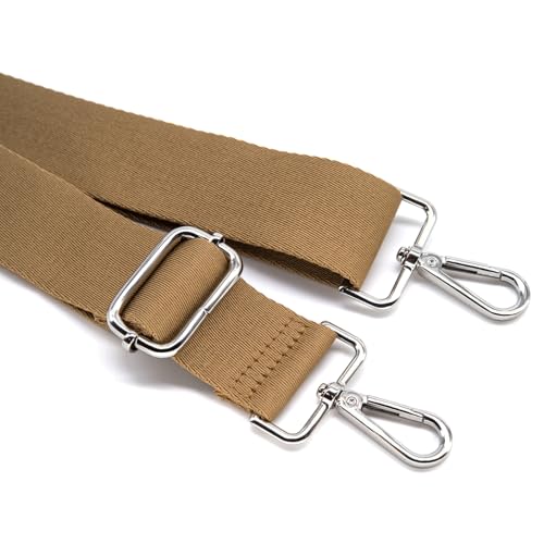 Image of S&loyoe Thickened Solid Color Purse Straps Replacement Crossbody Bag Strap Adjustable Wide Guitar Straps for Handbags 1.5inch