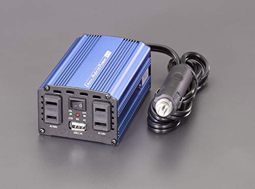 エスコ(ESCO) インバーター DC12V→AC100V/120W EA812JA-3BB