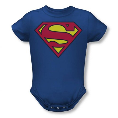 DC Comics Superman Creeper Romper Size: 0-6 Months