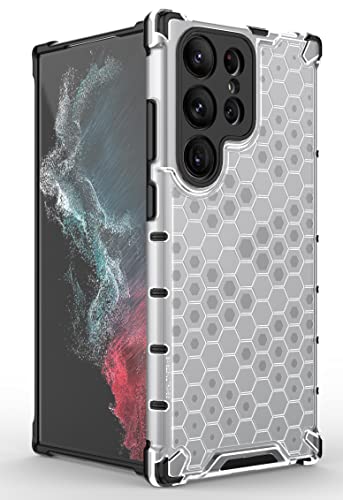 Image of Glasgow Back Case Cover Designed for [ Samsung Galaxy S23 Ultra 5G ] (Stylish Look | Shock Proof) - Transparent