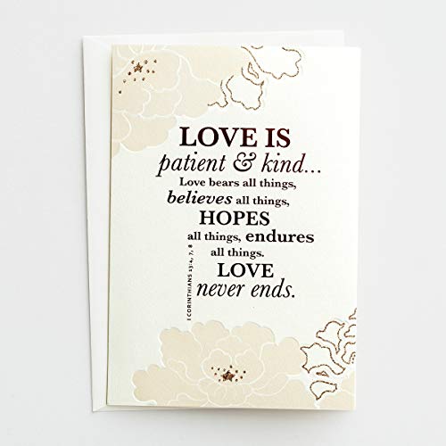 DaySpring - Wedding - Patient & Kind - 6 Premium Cards (78860)