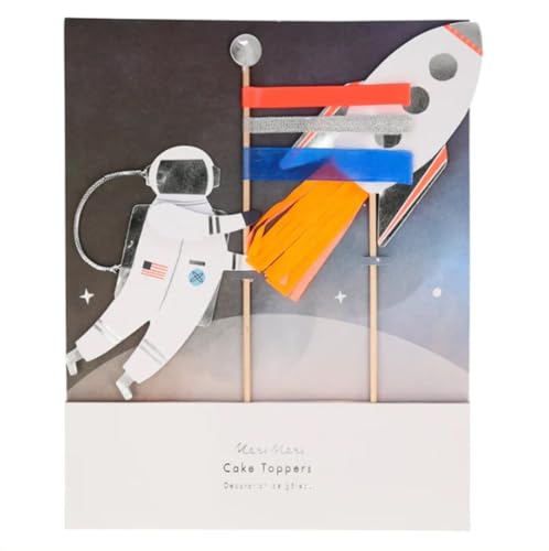 Space Cake Topper Uzay Pasta Süsü