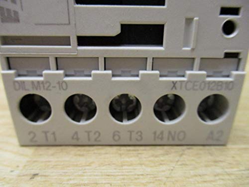 Contactador Magnético IEC, 120V AC, 12 A, 1NO, 3 polos miniatura 4