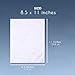 Juvale Stationery Paper - Letter Size 8.5 x 11 In, 96 Sheets - Marble Card Stock & Marbled Copy Sheets for Printing & Crafts - Decorative Marble Themed Paper for Invitations & Scrapbooking