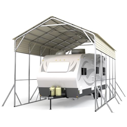 Quictent 14x25x15 FT RV Metal Carport