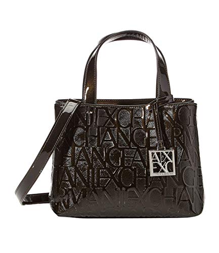 Armani Exchange Schultertasche, Bolsos para Mujer, Negro