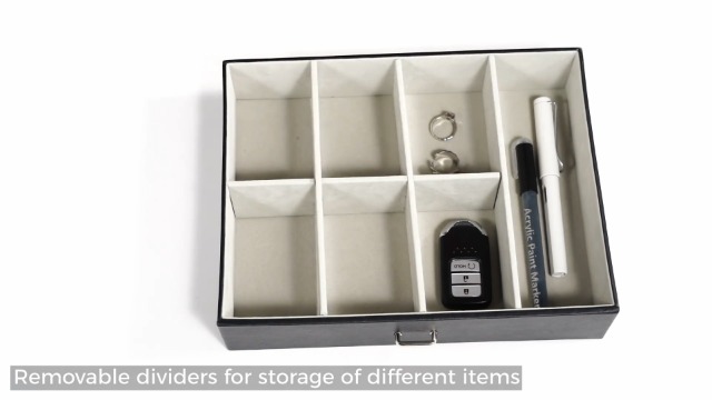 Amazon.com: ProCase 2 Layers Valet Tray Gift for Men, Nightstand