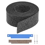 QUARKZMAN Kit de Rodillos para Tambor de Secadora 33001807 y Sello de Fieltro para Tambor de Secadora 306508 Con Kit de Cojinete de Tambor - Pieza de Repuesto