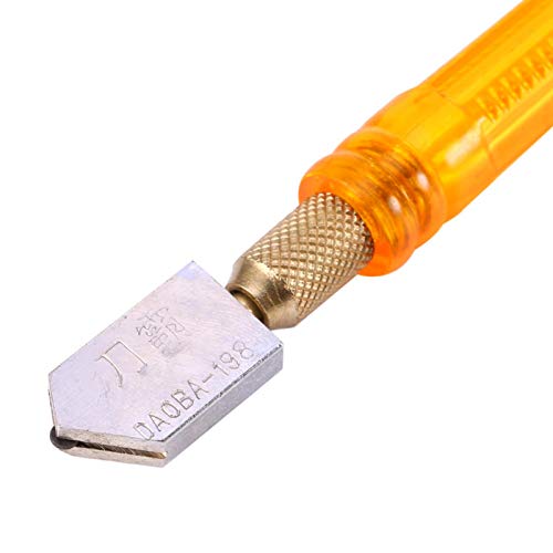 Cortador de vidro, cortador de vidro, com cortador profissional de alcance de 6 a 12 mm, para corte