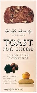 THE FINE CHEESE CO. | Packung 6 x Toast (Quitten, Pekannüssen und Mohn)