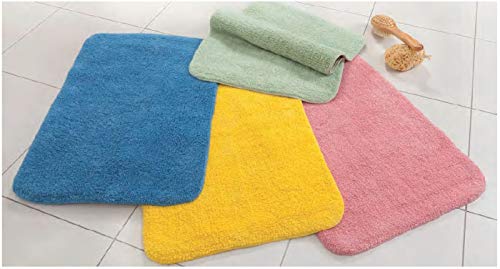 Spirella Bathroom Rug Cotton, Taupe, 80 x 50 x 1 cm