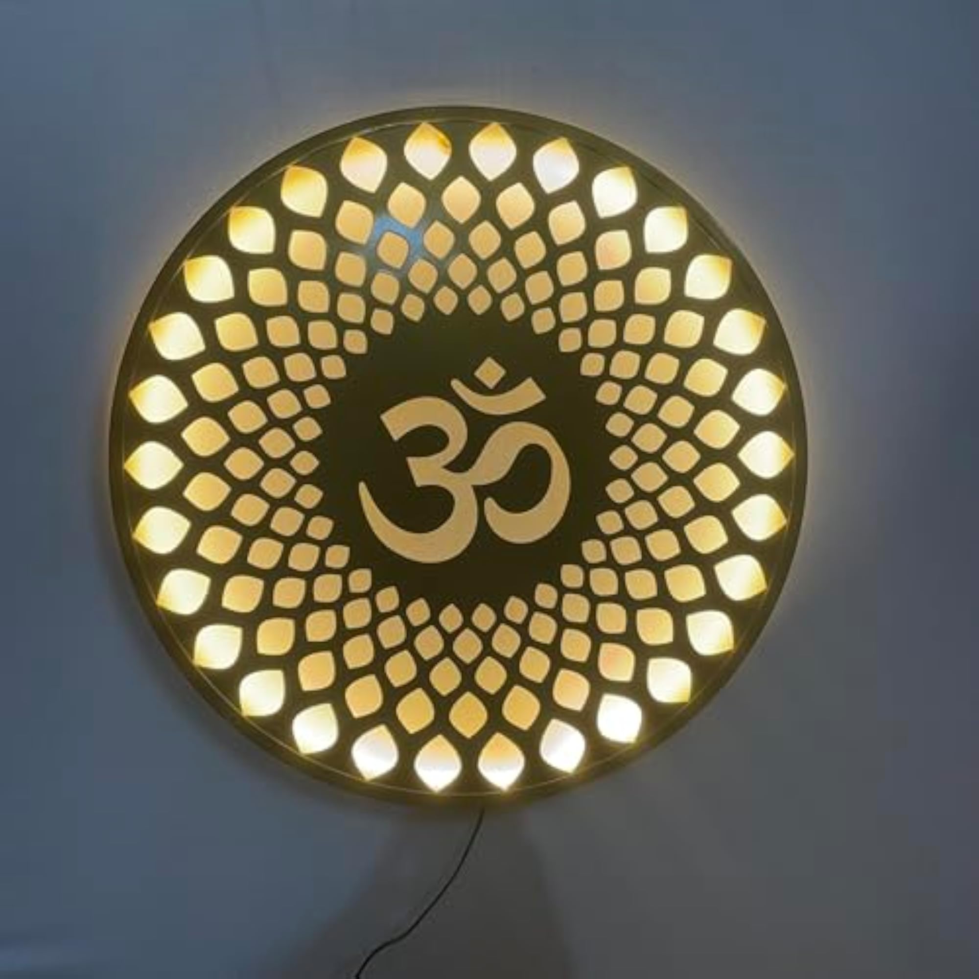 M.K Handicraft OM Metal Wall Art