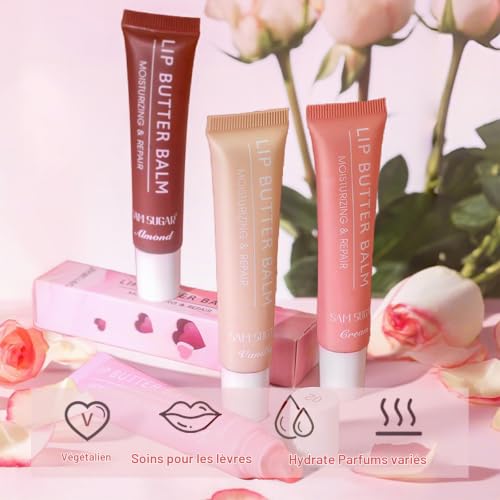 5 Couleurs Brillant à Lèvres Gloss Repulpant Levres, Lip Gloss Transparent Lip Oil, Rouge à Lèvres Longue Tenue Lipgloss Couleurs Nude Ultra-Brillantes Non Collante Huile à Lèvres – vue 6