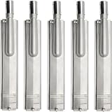 Set mit 5 Edelstahlguss-Brennern für Bull BBQ, Cal Flame, Blaze, Turbo, Aussie, Thermos, Jenn Air und mehr, robuste Ersatzteile CITSS, CIT-SS, 23301, 16516, 26106, 44305