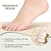 LeaOcaao 16-Pack Toe Spacers, Gel Toe separators for Women and Men, Bunion Corrector, for Straightening Overlapping Toes, Bunion (Transparent)