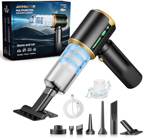 Cordless Car Vacuum Cleaner: Handheld Vacuum with 16000Pa Strong ...