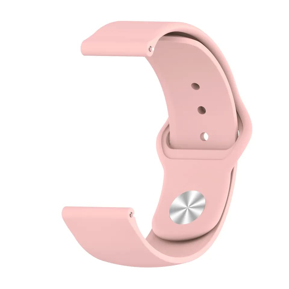 moxly Silicone 20mm Replacement Trendy Watch Strap Compatible with All 20mm Spring Bars (Baby Pink) (B0BVBPXY9T) Amazon Price History, Amazon Price Tracker