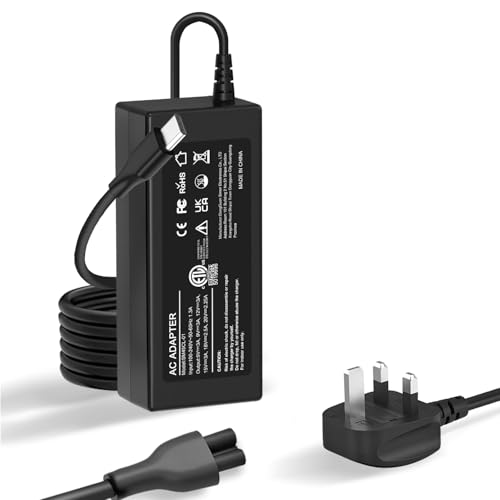 ZJWDATG 45W USB C Laptop Charger Compatible with HP Lenovo Acer Asus Samsung Dell Google Chromebook, HP Pavilion X2 EliteBook Spectre Etc