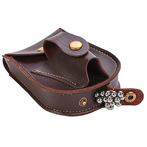 Estilingue de Caça Bolsa 2 em 1 | Estilingue de Caça de Couro | Estojo de armazenamento Fanny Pack c