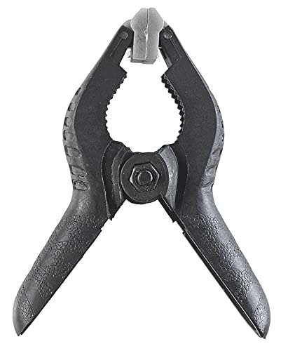 kwb Morsetto a molla da 225 mm, larghezza del serraggio 80 mm, forza elevata per lavori di colla e incollaggio, morsetto a molla per fissare e tenere fermo