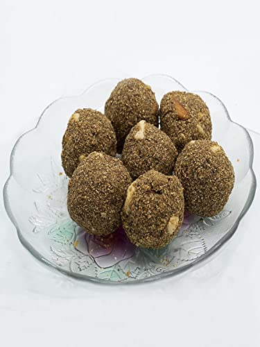 Image of Maa Mitahara Post Pregnancy Laddu - Sauf & Dry Fruit Laddu for New Mothers | Boosts Lactation, Energy & Immunity | Traditional Indian Superfood (500g, Sauf)