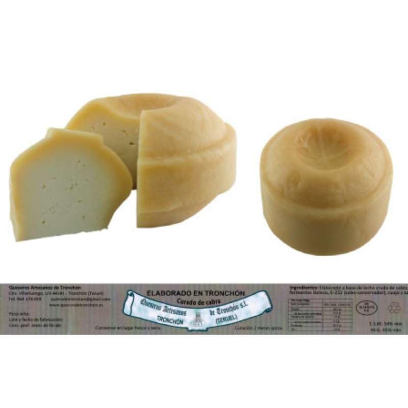Queso Curado de Cabra (2 meses)